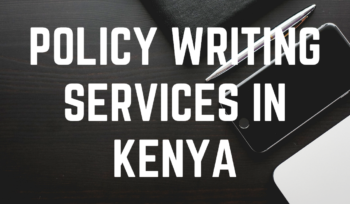 policy writing services in kenya